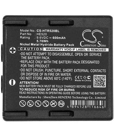 DCH 600mAh Battery Replacement for Hetronic Nova Ergo FBH300 FBH900 HE520 - High Performance Worldwide Shipping - Buy Online on GoSupps.com