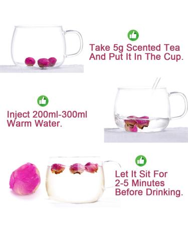 Buy Dried Peony Flowers (Paeonia Lactiflora) - Natural Pink Fragrance Herbal Accessories - 50g | International Shipping Available - Buy Online on GoSupps.com