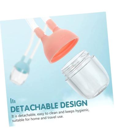 Healvian Baby Nasal Aspirator Suction Plates - 2pcs Infant Booger Removers for Nasal Cleaning - Baby Vacuum Pp Clearer Bulb Syringe - Buy Online on GoSupps.com