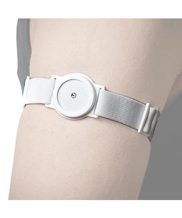 Diababrothers Freestyle Libre 2 Fixing Band Fixing holder with adjustable bracelet - holder: white - bracelet: white - size: M (25-35 cm) m (25-35 cm) White