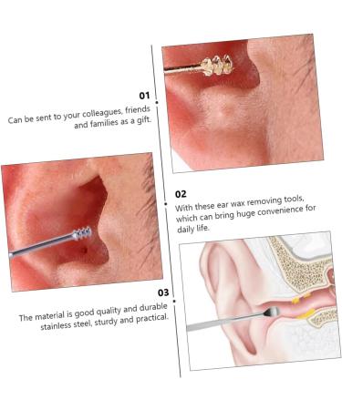 FOMIYES 3 Sets 6-Piece Ear Cleaning Set - Ear Wax Remover Kit with LED Light - Buy Online on GoSupps.com