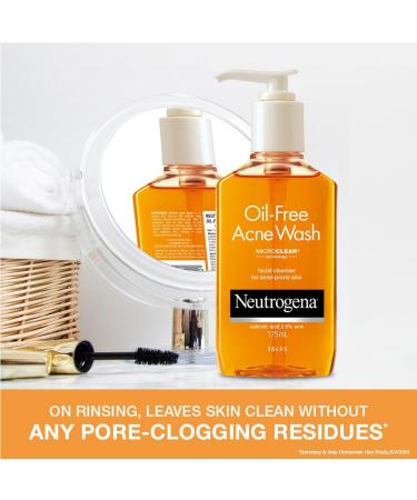 Oil-Free Acne Facial Cleanser | 2.0% Salicylic Acid Face Wash - 5.9 fl oz | International Shipping Available - Buy Online on GoSupps.com