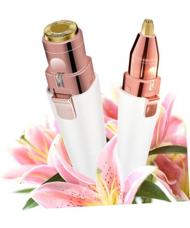 NOLITOY Women's Electric Hair Shaver & Face Epilator - Gentle Facial Hair Removal Eyebrow Trimmer & Sanitary Bag | International Shipping Available - Buy Online on GoSupps.com