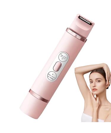 Tondeuse Poils Pubiens Pour Femmes | Tondeuse Poils Corporels Pour Femmes - Appareil lectrique tanche Double T te Rasoir Et pilateur Pour Rasage Jambes Visage Soin Zone Intime Et