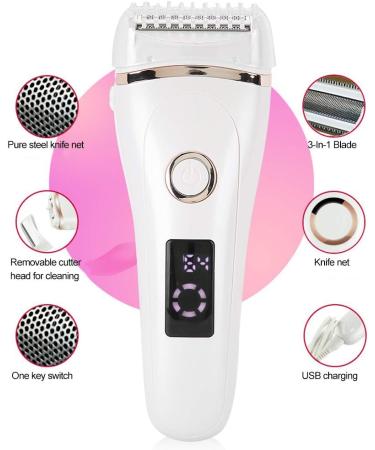 Electric Shears for Women | Waterproof Hair Removal Tool for Legs & Forearms | Low Noise Epilator for Effortless Skin Care - Buy Online on GoSupps.com