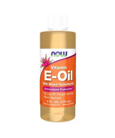 Now Foods Natural E-Oil Antioxidant Protection 4 fl oz (118 ml)