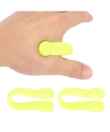 2 portable Shiatsu clips Shiatsu massage rings relief massager portable sensory Shiatsu rings acupressure handicraft point clip for stress relief (green)