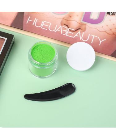 30 Pieces Mini Cosmetic Glass Containers Set - 10ml Lip Balm Jars with Lids & Spatulas Travel Sample Storage for Creams & Nail Art - White - Buy Online on GoSupps.com