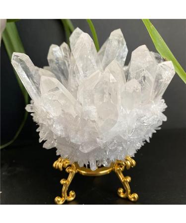 Natural Crystal Rough Citrine Phantom Quartz Point Collection Home Feng Shui Decor (Color : Citrine Size : 430g) (Color : White Crystal Size : 430g) 430g White Crystal - Buy Online on GoSupps.com