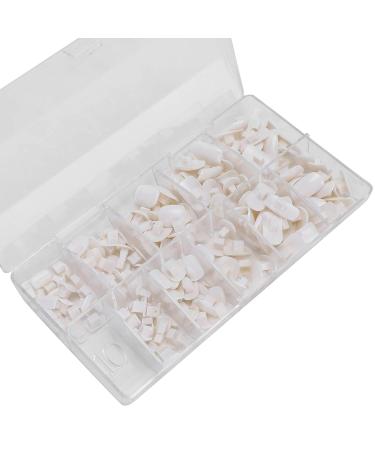 Promising White Hand Nail Tips - Strong & Robust Manicure Method for Safe Home or Salon Use - Buy Online on GoSupps.com