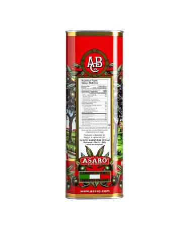 Partanna Extra Virgin Olive Oil 101oz Tin - 6.3lb (Pack of 1) - Buy Online on GoSupps.com
