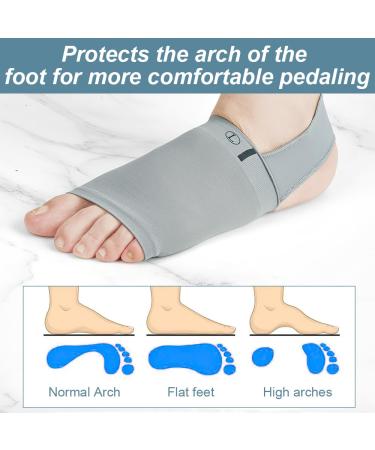 Dagord Footed Vaults Bandage - 2 Pairs of Arch Support Sleeves for Plantar Fasciitis & Flat Foot Pain Relief - Buy Online on GoSupps.com