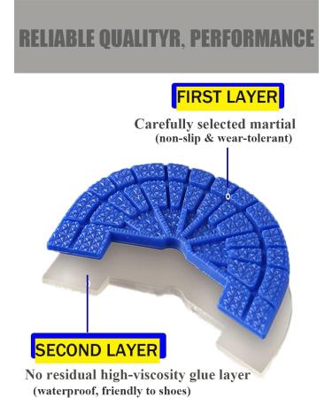 Buy Upgraded Sole Protector for Sneakers - Strong Self-Adhesive Non-Slip Heel Repair Plates for Men & Women (Black 9.5-10.5 - Buy Online on GoSupps.com