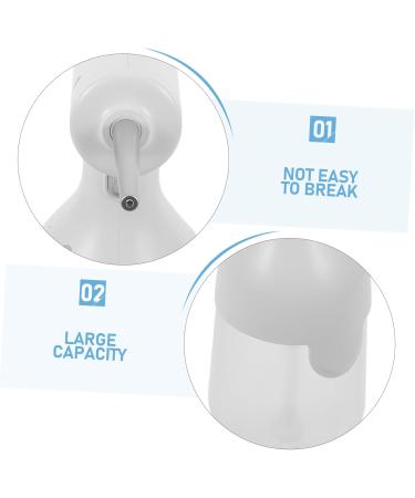 Beatifufu 1 Set Electric Frother Face Wash Face Body Wash Cleansing Shampoo Facial Household Cleaning Tools Plastic Foaming Maker Plastic Foams Bottle White Abs.pp.silicone - Buy Online on GoSupps.com