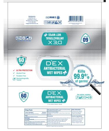 DEX Antibacterial Hand Sanitizing Wipes - 6 Pack for Hygienic Hands - Buy Online on GoSupps.com