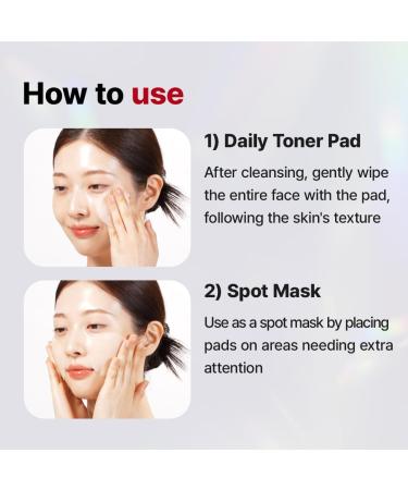 Anotherface Niathione Toner Pad 70 Sheets | Quick Soothing & Brightening Water Gel Face Pads for Glass Skin | Containing Niacinamide and Glutathione Korean Skincare - Buy Online on GoSupps.com