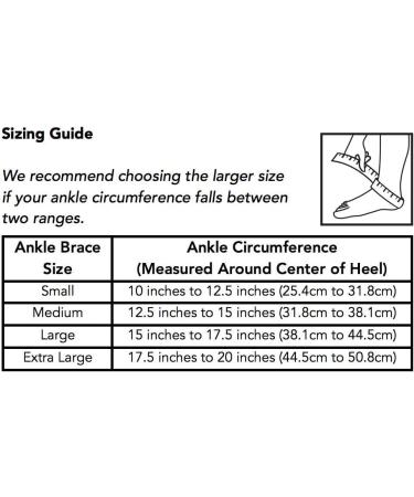 Solimo Ankle Brace X-Large - Secure Support for Active Lifestyles | 1 Pack - Buy Online on GoSupps.com