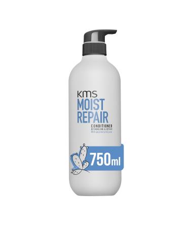 KMS MoistRepair Conditioner for dry damaged hair 750ml detangling and repairing with Upcycled Prickly Pear vegan formula