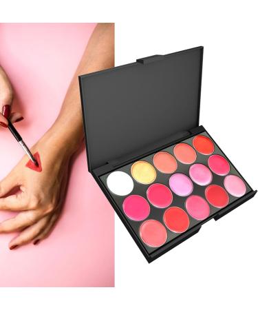 Amagogo 15 Colors Eyeshadow Palette Eyeshadow Palette Waterproof Sweatproof Warm Mild Eye Makeup Palettes for Wedding Women - Buy Online on GoSupps.com