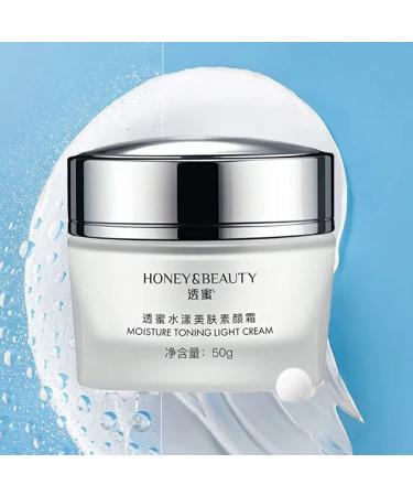 Honey & Beauty Moisture Toning Light Cream - Hydrating Korean Face Cream Duo - Buy Online on GoSupps.com