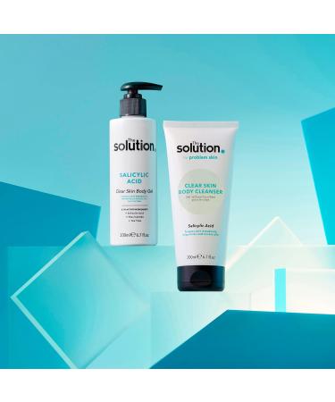 Salicylic Acid Clear Skin Body Gel with Tea Tree - 200ml (Pack of 1) - Buy Online on GoSupps.com