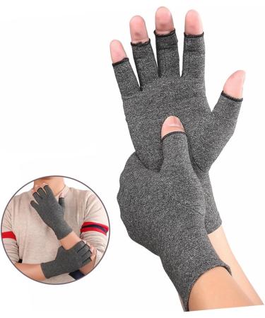 Gatuida Tendonitis Gloves | 3 Pairs Compression Half Finger Sports Gloves | Breathable Muscle Fatigue Relief for Indoor Use - Buy Online on GoSupps.com