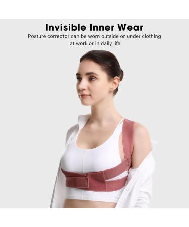 TOPINCN Posture Straps - Comfortable 360 Hunchback Correction Belt for Postpartum Repair | Pain Relief | Flexible Design (S) Red - Buy Online on GoSupps.com