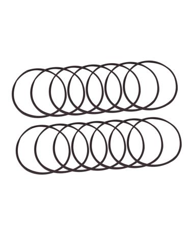 minkissy 2 Boxes Seamless Hair Bands Hair Ties for Women Hair Tie Ponytail Holders Hair Ties Bracelets Hair Ties Mini Hair Bands Nylon Hair Bands Women's Lip Gloss No