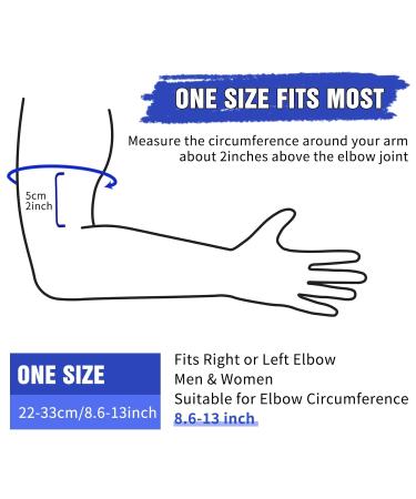 Adjustable Elbow Brace & Support for Tendonitis Epicondylitis Pain Relief Sleeve for Tennis Golf Weightlifting & Arthritis Shop Now - Buy Online on GoSupps.com