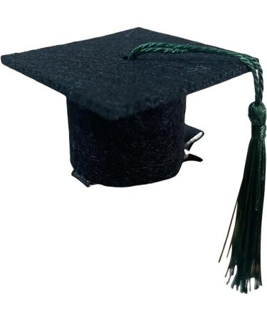 Graduation Hat Hair Clip 3D Graduation Hat Hairpin 3D Graduation Hat Hairpins Dress up Photo Decoration Supplies for Graduation Green - Buy Online on GoSupps.com