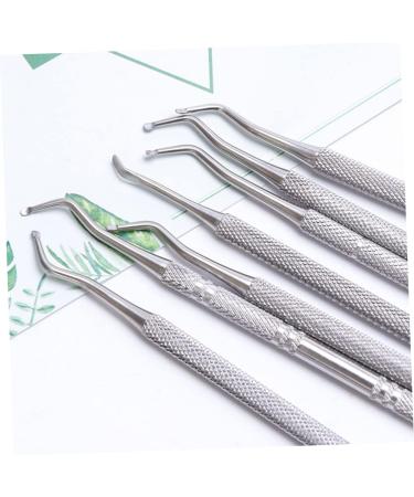 Ipetboom 1 Set Manicure Tools Nail Gel Tweezers for Craft Nail Polish Gel Nail Tools for Nail Art Gel for Nails Cuticle Shaper Precision Fine Point Tools Exfoliating Pusher Stainless Steel - Buy Online on GoSupps.com