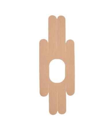 Besreey Knee Tape Pre Cut Athletic Sports Tape for Knee - Breathable Kinesiology Tape Water Resistant Pre-Cut Sports Tape for Knee Patella and Meniscus Skin Color