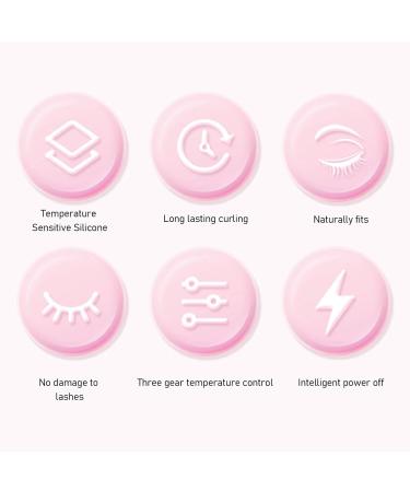 Buy Electric Heated Eyelash Applicator & Curler | Portable Rechargeable & Non-Pinching for Perfect Curls at Home & Travel - Buy Online on GoSupps.com