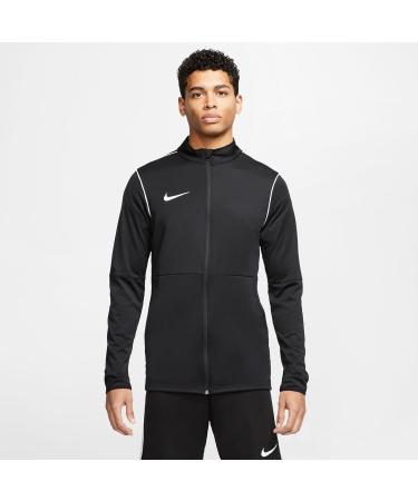 Nike Men's Dry Park 20 Training Jacket - Black/White | International Shipping Available - Buy Online on GoSupps.com