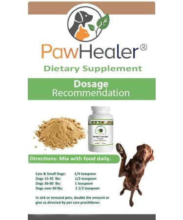 PawHealer Pet G.O Glandular Organs Powder 227g for Dogs and Pets - Buy Online on GoSupps.com
