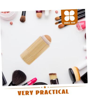 Oil Absorbing Roller Ball Makeup Brush for Women - Perfect Foundation Brush for Flawless Makeup Application - Buy Online on GoSupps.com