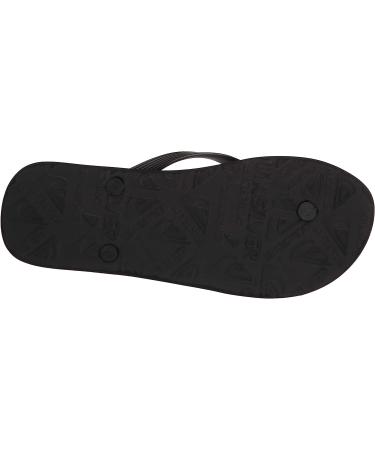 Quiksilver Men's Molokai 3 Point Flip Flop Sandal - Size 10 - Black/Red/Green - Buy Online on GoSupps.com