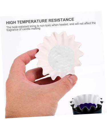 Dechous 50-Piece Reusable Wax Heating Inserts - Fragrant Wax Tablets for Aroma Lamps - Black Coated Paper - Buy Online on GoSupps.com