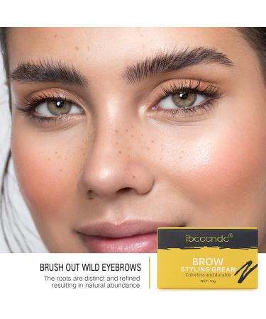 Ibcccndc Eyebrow Soap Kit - Long Lasting & Waterproof Pomade for Natural 3D Feathery Brows (02) - Buy Online on GoSupps.com