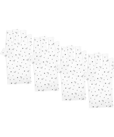 minkissy 4 Pairs Nail Gloves Gel Manicure Uv Gloves Fingerless Anti Uv Glove Uv Protection Gloves for Manicures Uv Gloves for Gel Manicures Miss Polyester Non-Slip Light - Buy Online on GoSupps.com