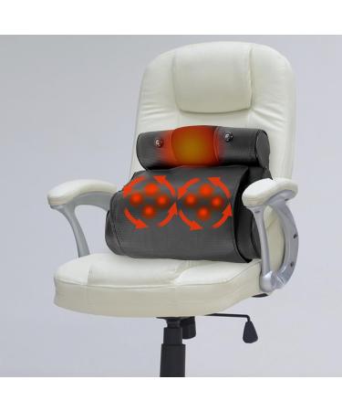 Neck & Back Massage Device with Heat - 3 Speed Kneading Massager for Muscle Pain Relief | International Shipping - Buy Online on GoSupps.com