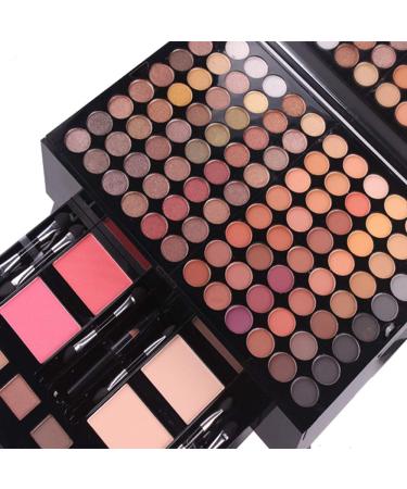 Professional 180 Colors Pigmented Nudes Eyeshadow Palette - Ultimate Matte & Shiny Makeup Kit | All-in-One Gift Set - Buy Online on GoSupps.com
