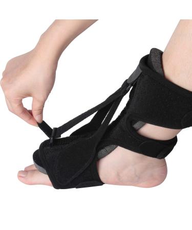 Adjustable Night Splint for Plantar Fasciitis & Achilles Tendonitis | Foot Pain Relief Boot for Fascia Tendon & Arch Pain Treatment - Buy Online on GoSupps.com