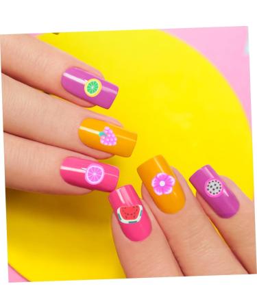Housoutil 5000pcs Fruit Slices Glitter Ornaments So Unique Body Mist Fruit Charms Nail Art Charms Fruit Nail Decor Nail Slice Decorations Lemon Slice Nail Art So Clay Sequins 3D 0.5x0.5cm As Shown - Buy Online on GoSupps.com