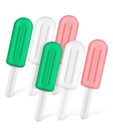 Kombiuda 6 pcs on the stem silicone for chewing uphelding for silicone-aligner chewing monks for the dinner of jaw training chembons tooth jaw orthodont winner invisible orthoses