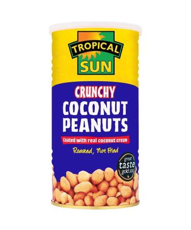 Tropical Sun Crunchy Coconut Peanuts 330g Box of 12-Fd