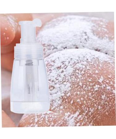 Lawnrden Powder Spray Bottle Dispenser Powder Cosmetics Refillable Bottle Empty Dismountable with Locking Nozzle for Travel Transparent Powder Dispenser - Buy Online on GoSupps.com