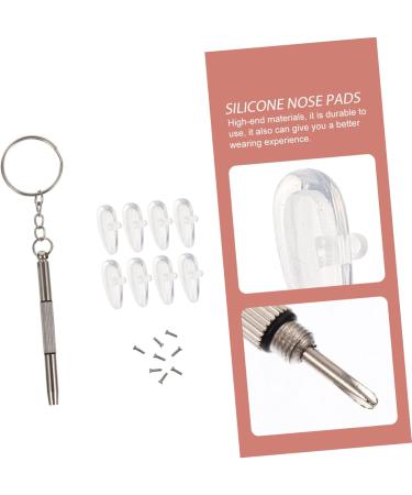 Buy Healeved Sunglasses Repair Tool Set - Silicone Nose Pads & Mini Stainless Steel Accessories for Easy Repairs | International Shipping Available - Buy Online on GoSupps.com