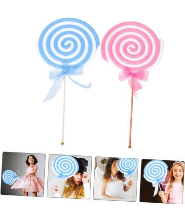 Alipis Lollipop Prop 2pcs Wedding for Lollipop Photography Festive Carnival Birthday Cosplay Ornaments Fake Large Props - Buy Online on GoSupps.com