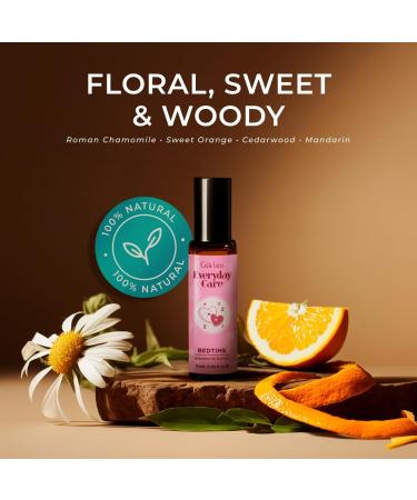 Bedtime & Migraine Manager Roll On Set - Essential Oils Aromatherapy Roll On with Essential Oil Set - 2x0.34 fl oz - Gya Labs - Buy Online on GoSupps.com